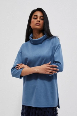 Turtleneck sweatshirt