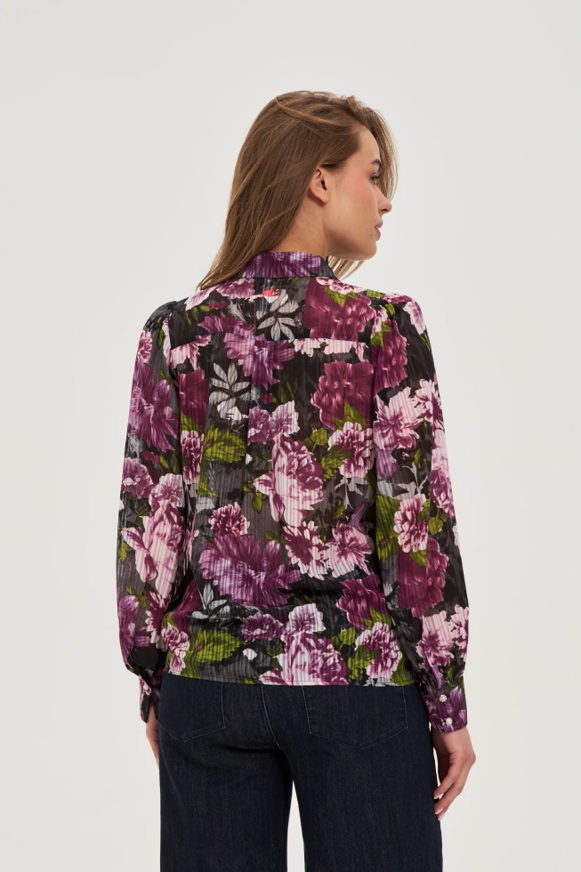 WOMEN'S SHIRT Z-KO-4807 BLACK