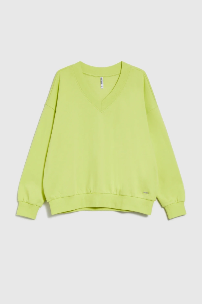 WOMEN'S SWEATSHIRT Z-BL-4807 LIME-set