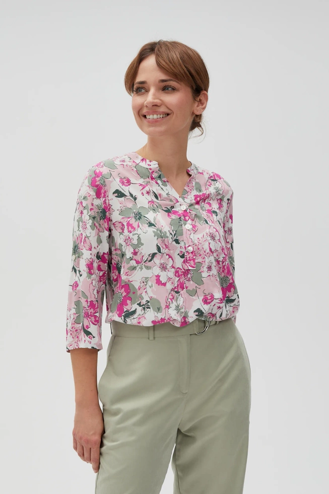 WOMEN'S SHIRT L-KO-4610 FUCHSIA