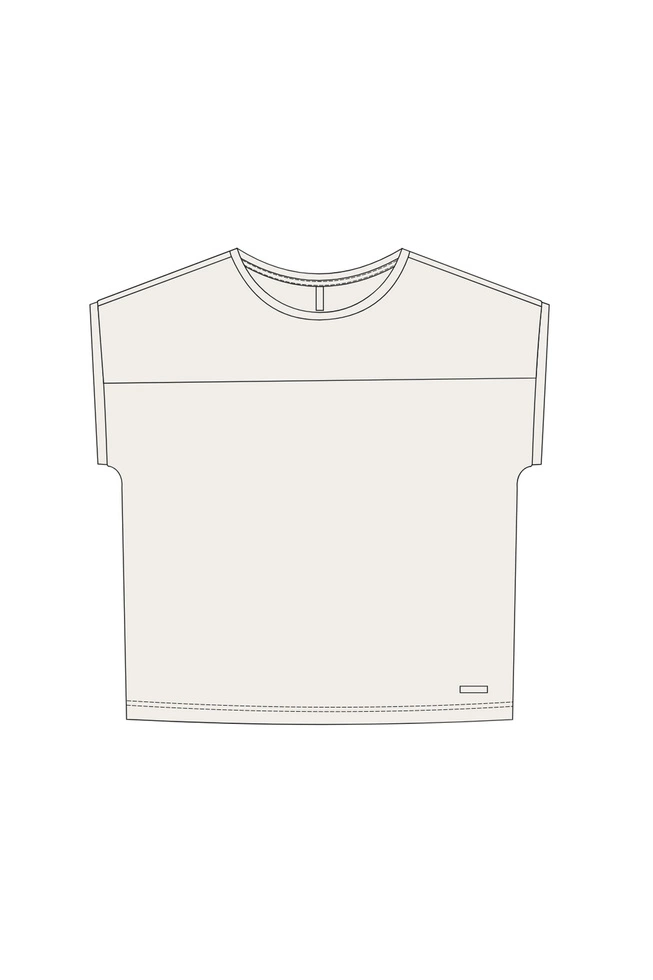 KOSZULKA DAMSKA L-TS-4983 OFF WHITE-pakiet