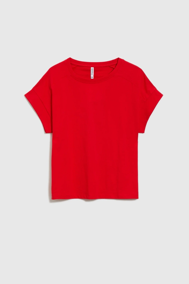 WOMEN'S T-SHIRT L-TS-4745 RED