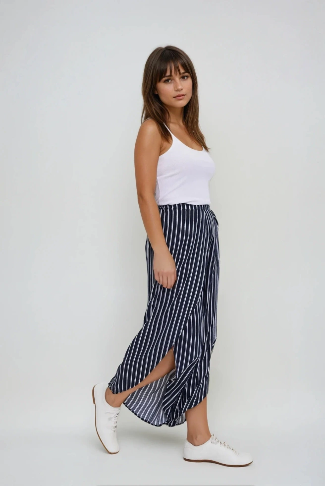 SPODNIE DAMSKIE L-SP-4627 NAVY
