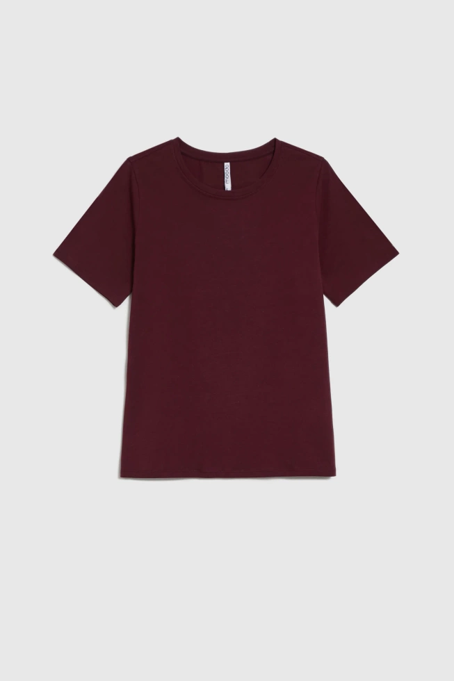 WOMEN'S TSHIRT Z-TS-4804 BURGUNDY-set