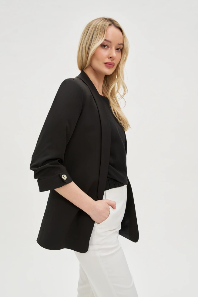 WOMEN'S JACKETS L-MR-4604 BLACK-set