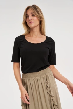 WOMEN'S TSHIRT L-TS-4662 BLACK-set