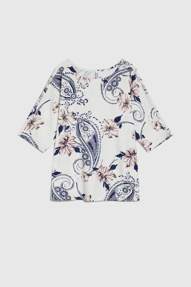 WOMEN'S SHIRT L-KO-4666 WHITE