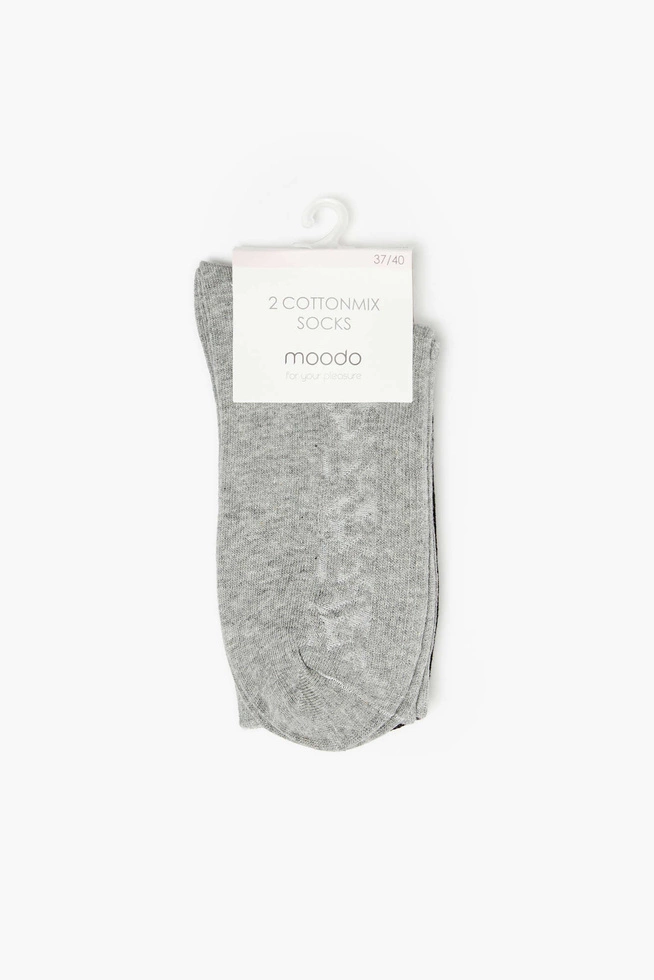 SKARPETKI Z-SK-3910 GREY MEL