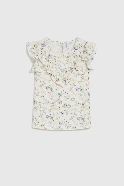 KOSZULKA DAMSKA L-TS-5033 OFF WHITE-pakiet