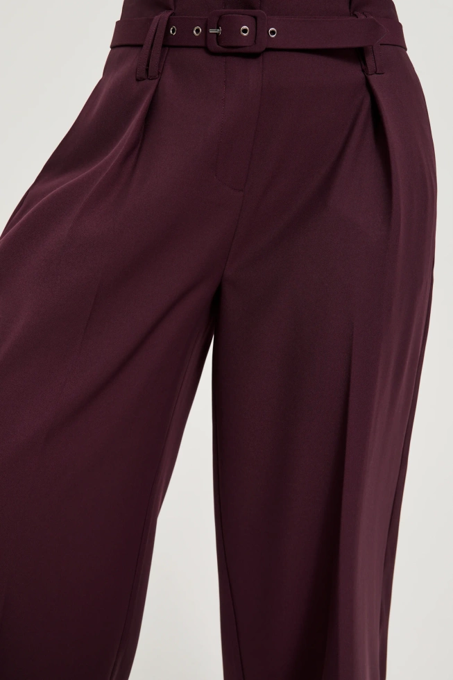 SPODNIE DAMSKIE Z-SP-4830 BURGUNDY