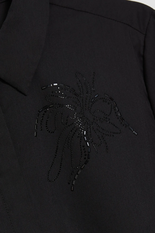 WOMEN'S SHIRT Z-KO-4812 BLACK