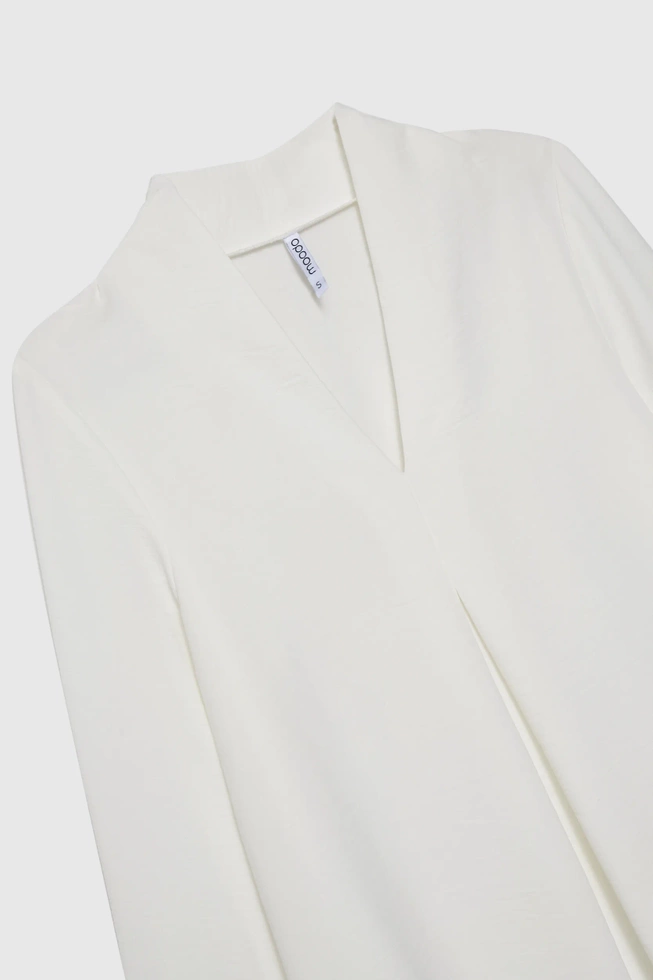 WOMEN'S SHIRT L-KO-4608 OFF WHITE