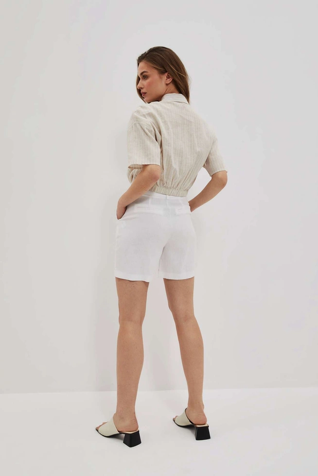 SZORTY DAMSKIE L-SH-4020 WHITE