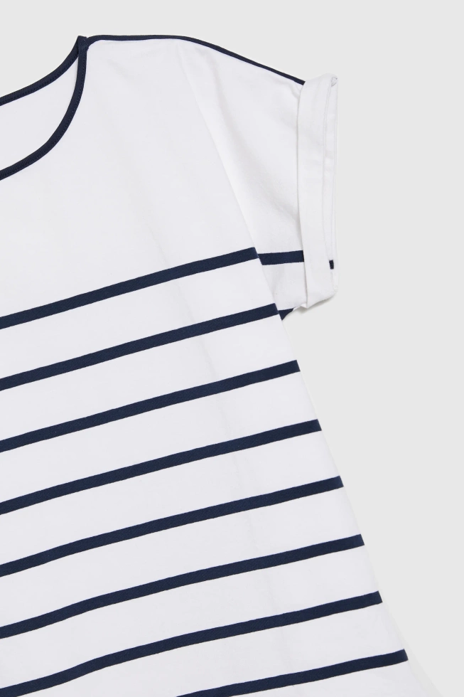 WOMEN'S TSHIRT L-TS-4655 NAVY