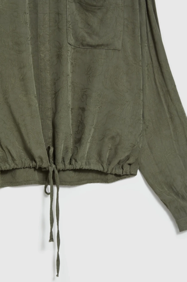 KOSZULA DAMSKA Z-KO-4823 D.OLIVE