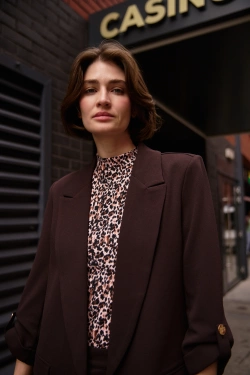 MARYNARKA DAMSKA Z-MR-4800 BROWN