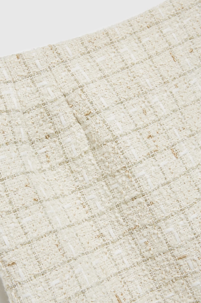 SPÓDNICA DAMSKA L-SC-4317 OFF WHITE