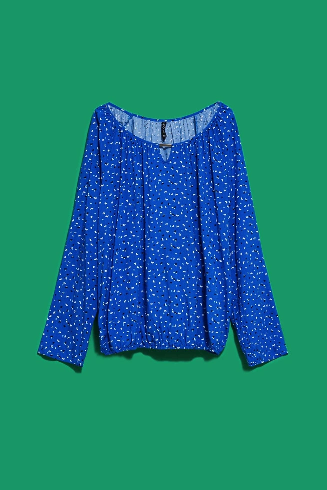 KOSZULA DAMSKA L-KO-4018 BLUE