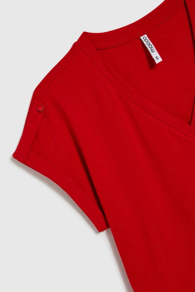 WOMEN'S TSHIRT L-TS-4621 RED