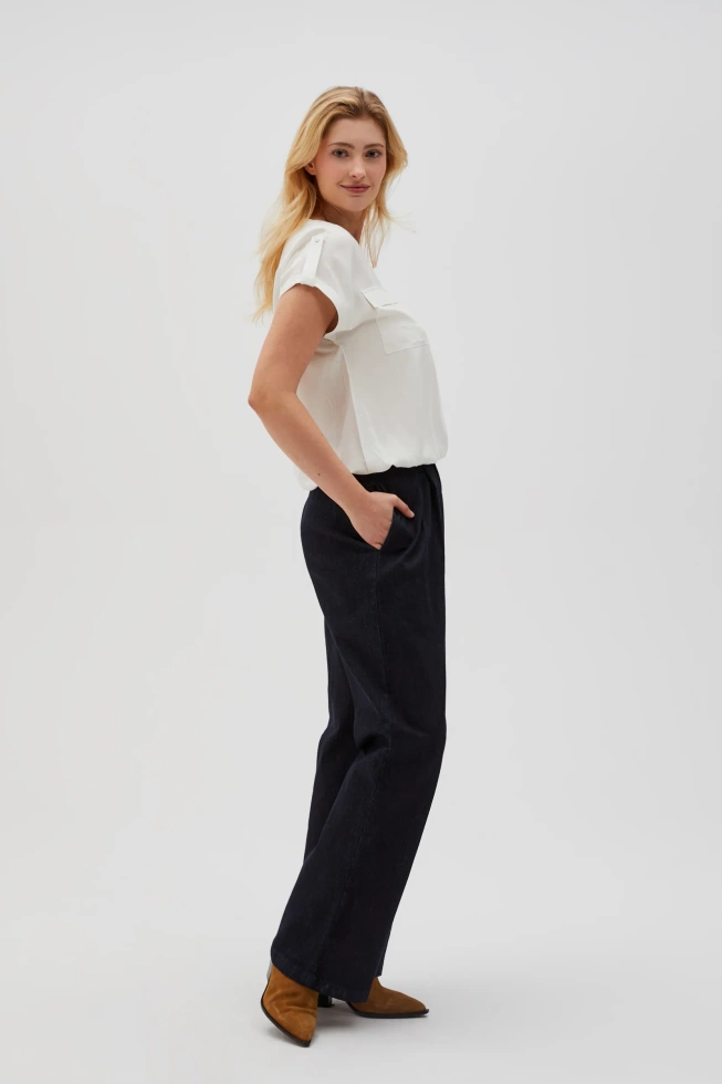 WOMEN'S JEANS L-JE-4615 D.NAVY-set