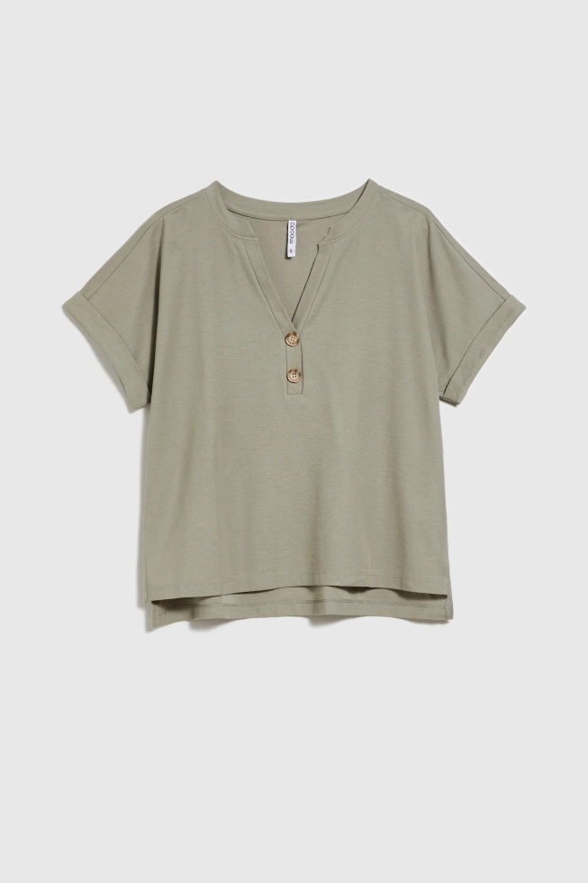 WOMEN'S TSHIRT L-TS-4700 OLIVE-set