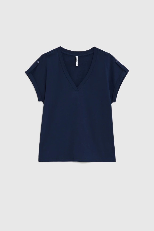 WOMEN'S TSHIRT L-TS-4909 NAVY