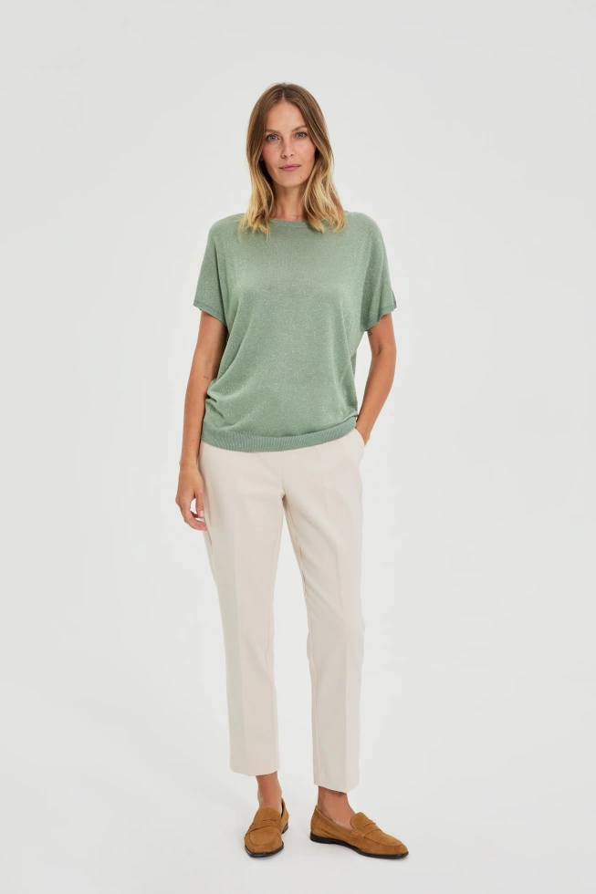 SWETER DAMSKI L-SW-4903 OLIVE