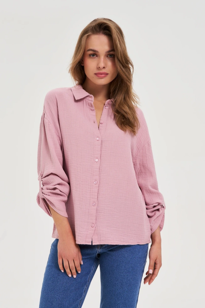KOSZULA DAMSKA Z-KO-4800 L.PINK-pakiet