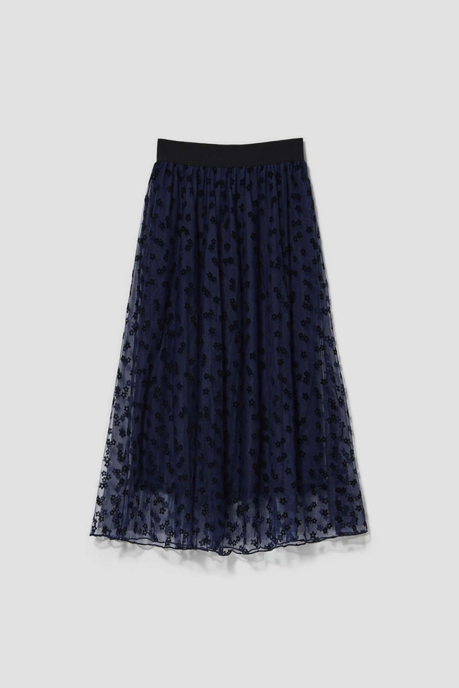 Openwork skirt