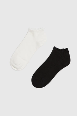 WOMEN'S SOCKS Z-SK-4502 OFF WHITE-set