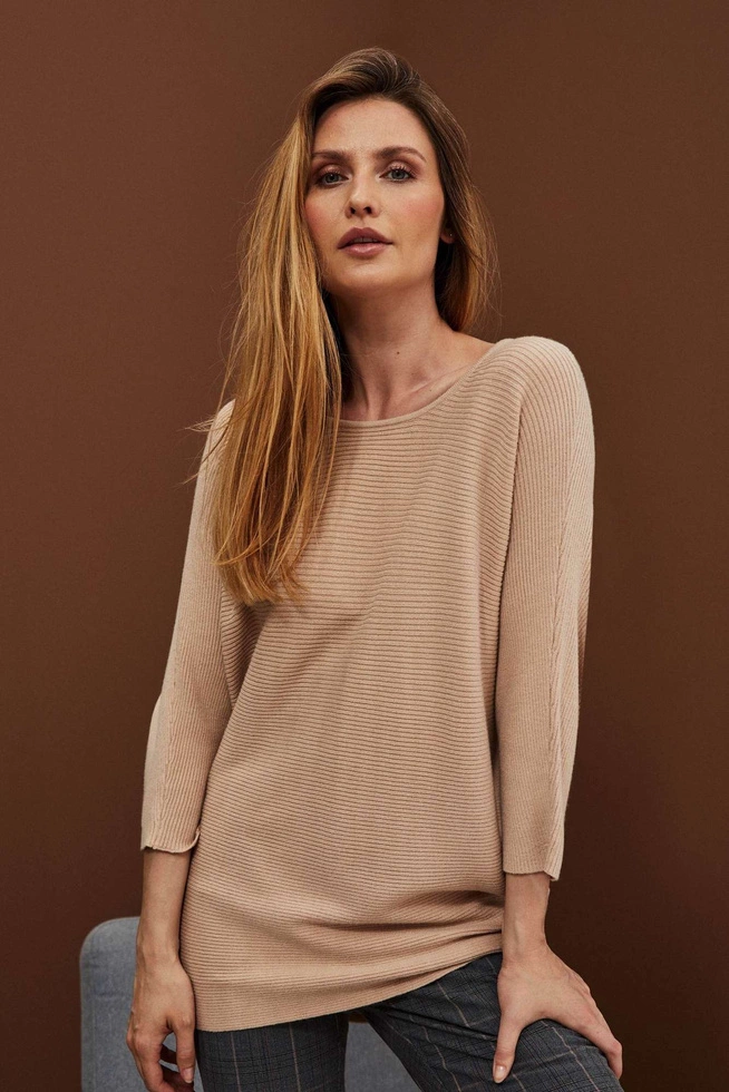 SWETER Z-SW-3904 BEIGE