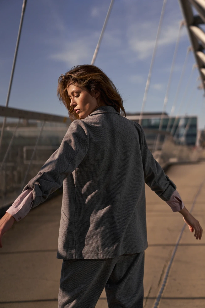 WOMEN'S JACKETS Z-MR-4809 GREY
