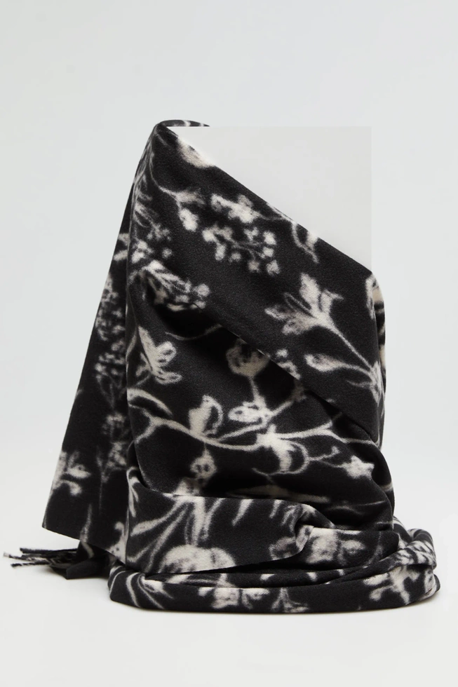 WOMEN'S SCARF Z-SZ-4519 BLACK