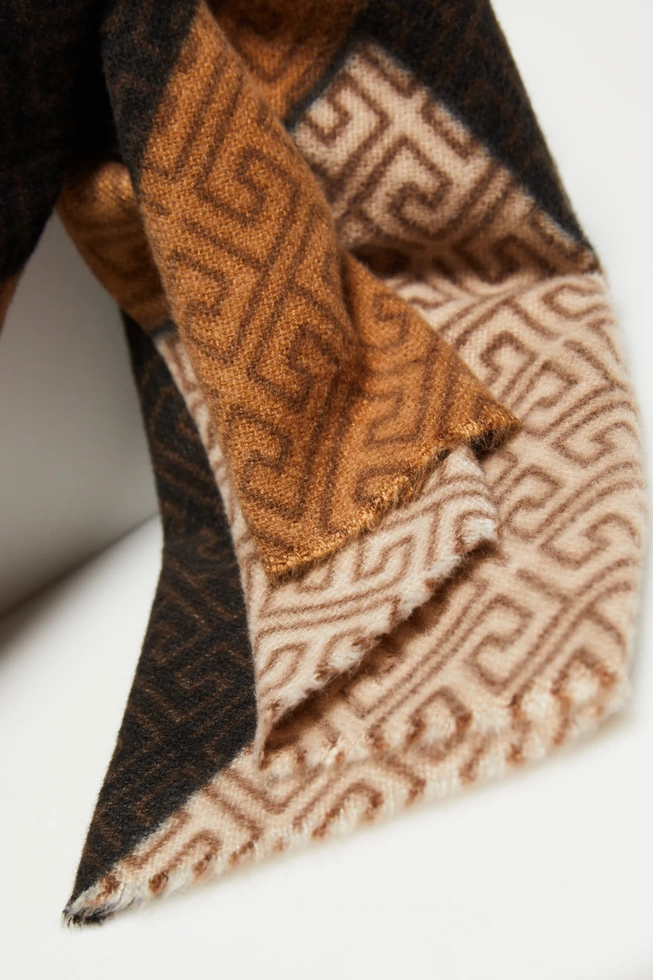 WOMEN'S SCARF Z-SZ-4516 BROWN