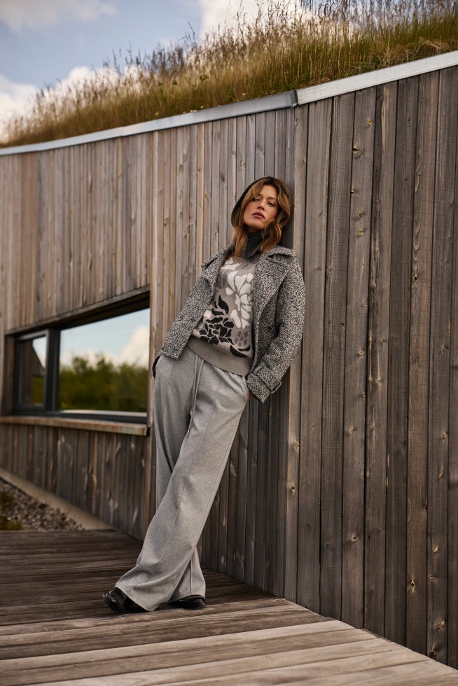 WOMEN'S SWEATER Z-SW-4851 GREY