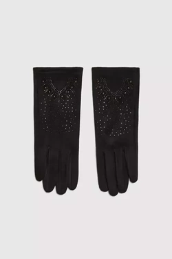 RĘKAWICZKI DAMSKIE Z-RE-4206 BLACK