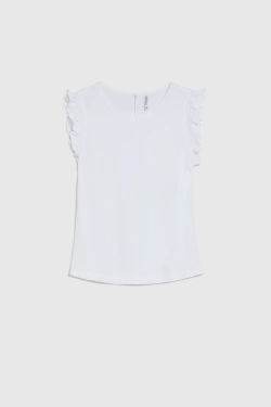 KOSZULA DAMSKA L-KO-4932 OFF WHITE-pakiet