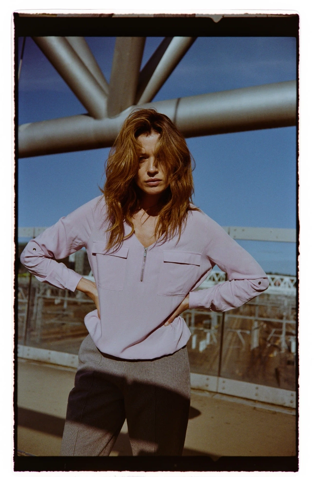 WOMEN'S SHIRT Z-KO-4814 PINK