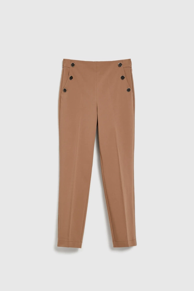 WOMEN'S TROUSERS Z-SP-4524 BROWN