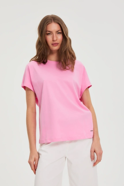 KOSZULKA DAMSKA L-TS-4947 PINK