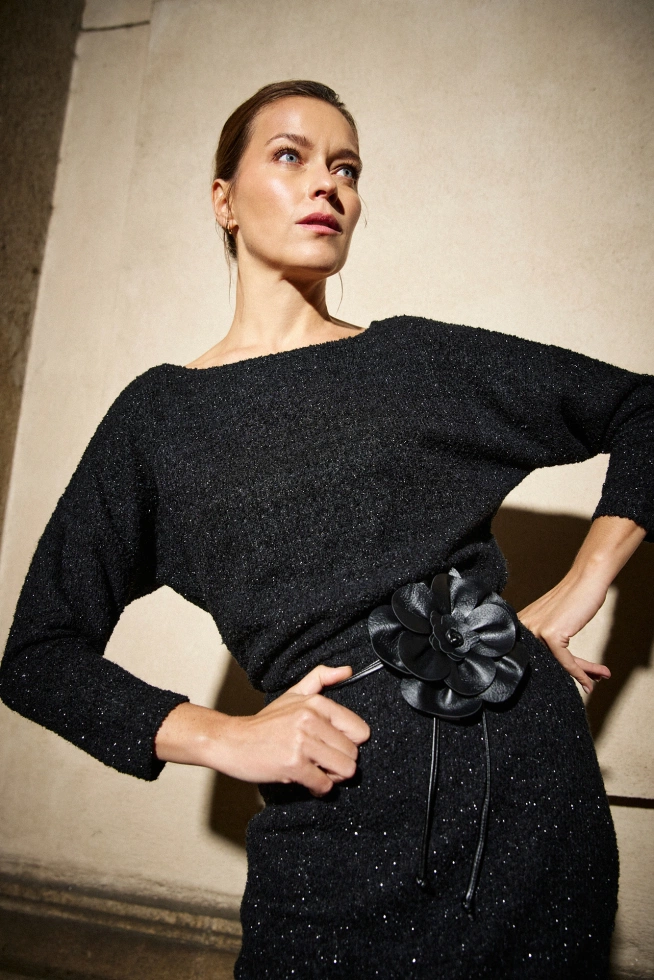 WOMEN'S DRESS Z-SU-4825 BLACK-set