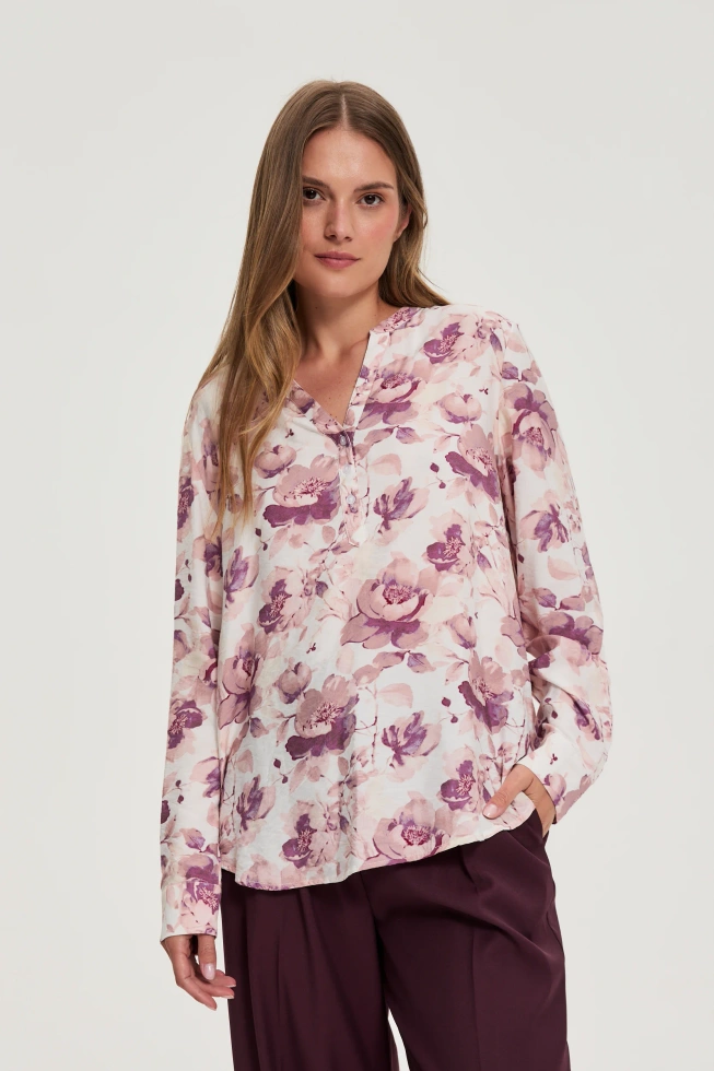 WOMEN'S SHIRT Z-KO-4803 OFF WHITE