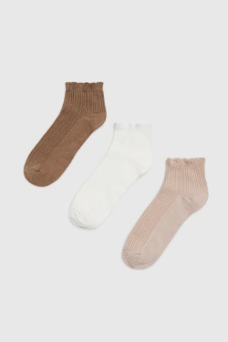 WOMEN'S SOCKS L-SK-4909 WHITE