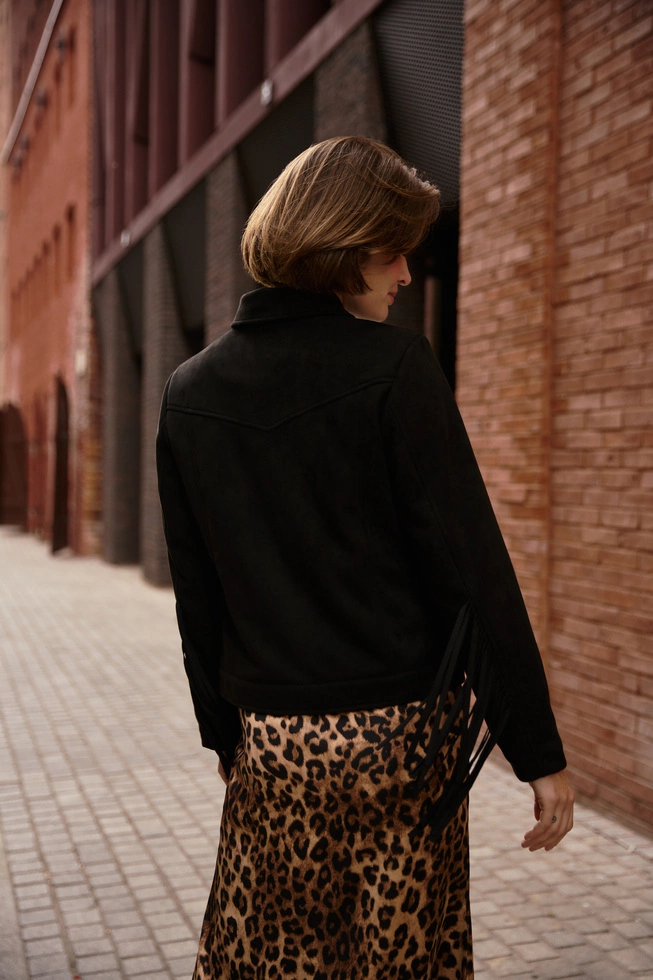 WOMEN'S JACKETS Z-KU-4809 BLACK-set