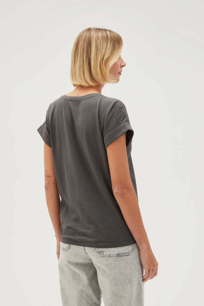 WOMEN'S TSHIRT L-TS-4630 GREY-set