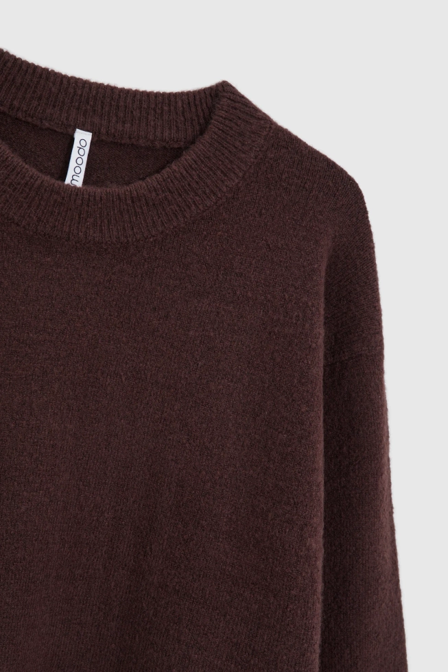 SWETER DAMSKI Z-SW-4879 BROWN