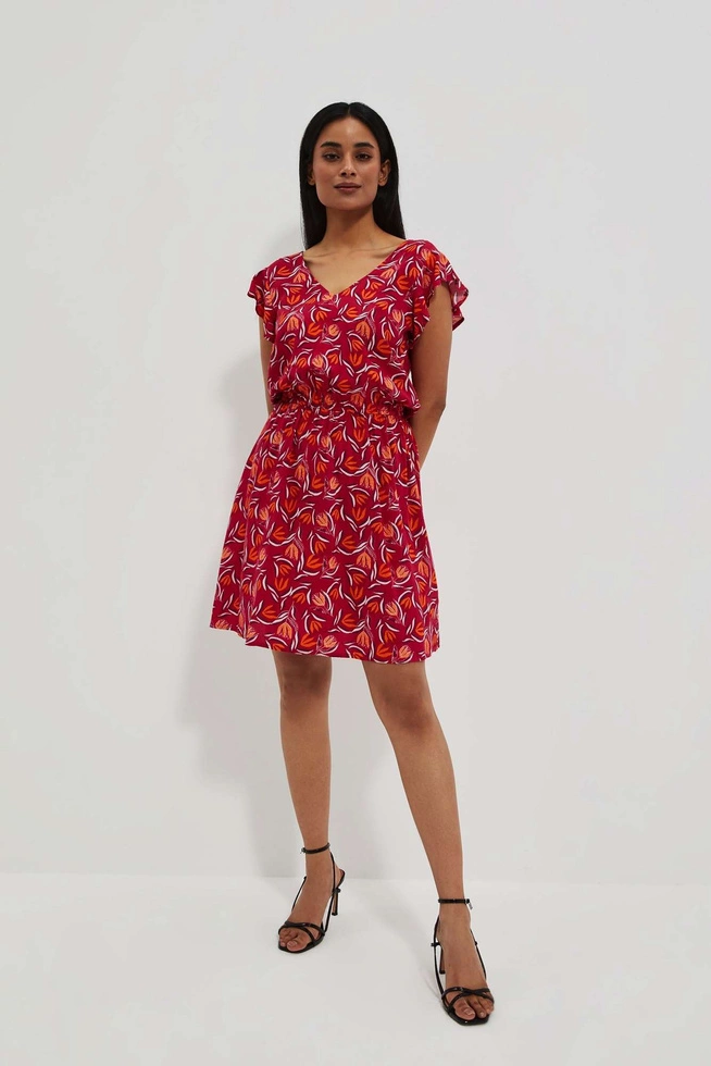 SUKIENKA DAMSKA L-SU-4058 STRAWBERRY