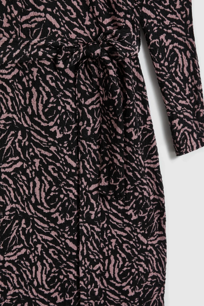 WOMEN'S DRESS L-SU-4905 BLACK