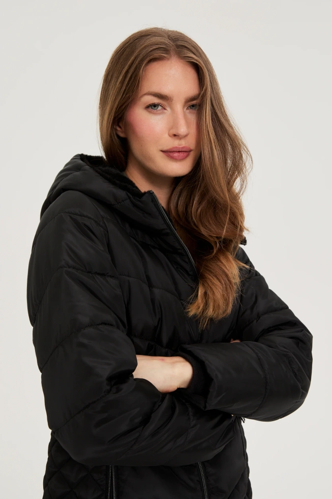 WOMEN'S JACKETS Z-KU-4803 BLACK-set