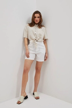 SZORTY DAMSKIE L-SH-4020 WHITE